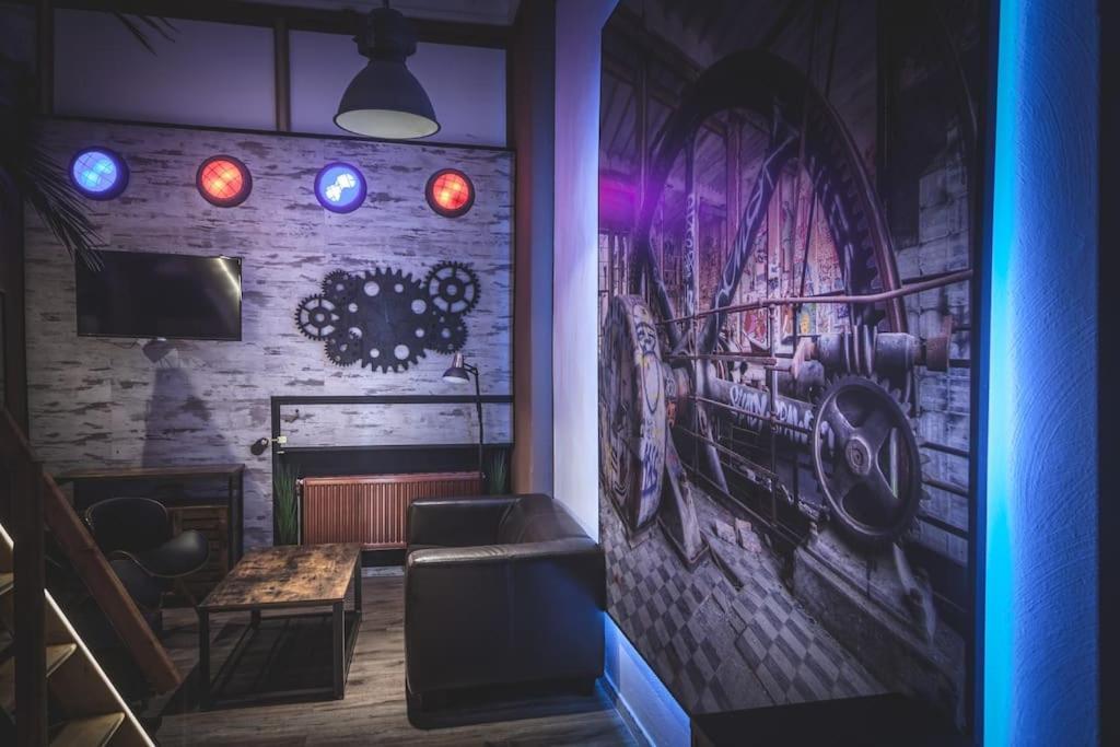 Einzigartige Ferienwohnung Bunt Wie Berlino Esterno foto