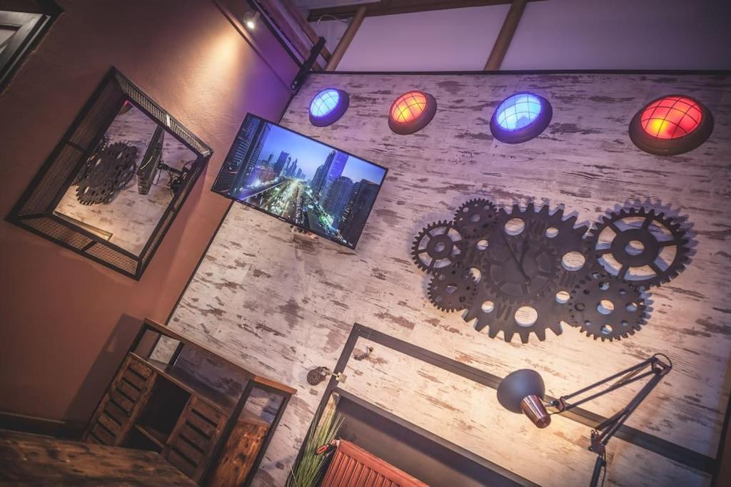 Einzigartige Ferienwohnung Bunt Wie Berlino Esterno foto